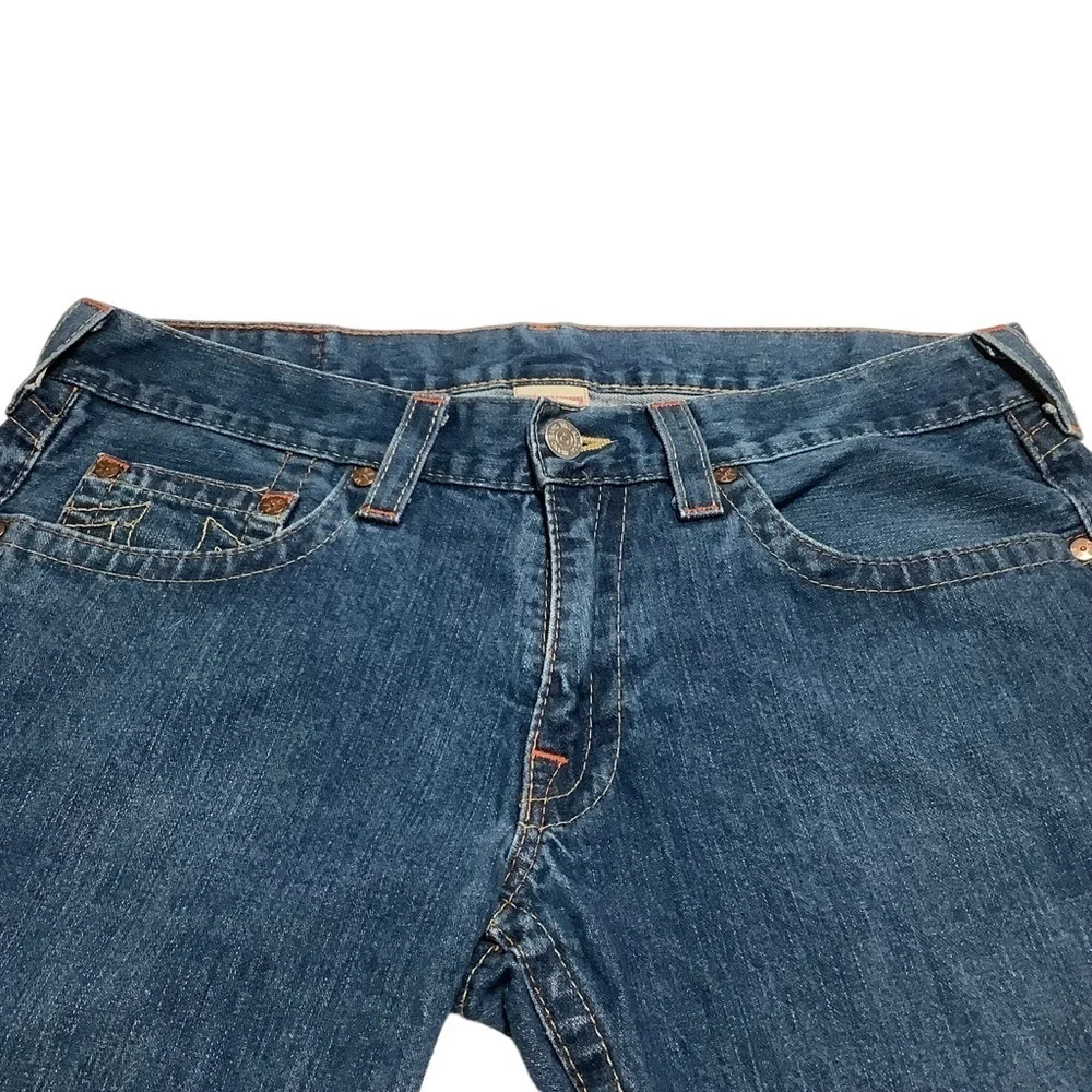 TRUE RELIGION WORLD TOUR Vintage Bobby Straight Jeans - Size‎ 36x33